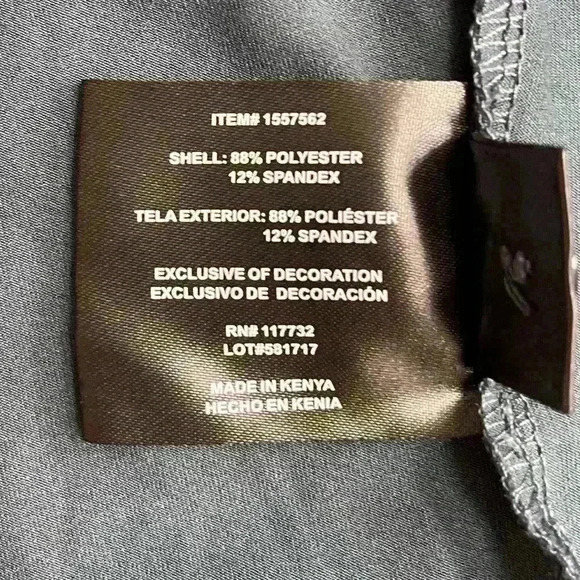 Gerry Men's Brushed Knit Stretch Polo Shirt Blue XXL - Picture 8 of 8